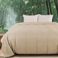 Viscose from Bamboo Comforter King Cooling Lightweight Duvet Insert, Organic ...