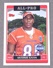 2006 Topps Antonio Gates #300 All-Pro San Diego Chargers Kent State University