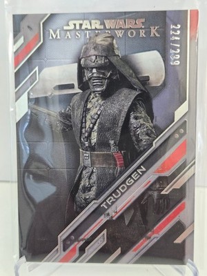 Topps 2025 Star Wars Masterwork / UN-15 Under Disguise /299 Trudgen