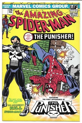 AMAZING SPIDER-MAN #129 VF- 7.5 MODERN AGE MARVEL! LIONS GATE MOVIE REPRINT!