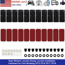 Rear Window Louver Hardware Accessories Kit for Ford Mustang/Challenger/Camaro