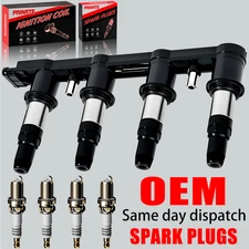 OEM Brand Ignition Coil & Iridium Spark Plug For Chevrolet Sonic Cruze 1.8 UF620