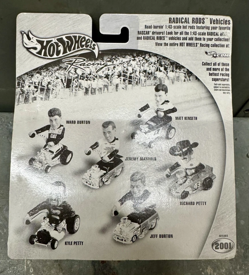 Hot Wheels Radical Rides Nascar Richard Petty #43 STP 1:43 Die-Cast 2000 Foto 2 de 4