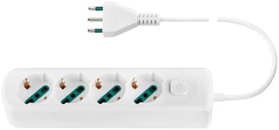 Vimar 0R00641CCB Mobile Steckdose 4-fach 2P+T 16 A 250 V 1,5 m Kabel