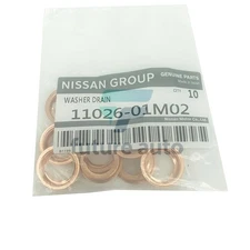 NISSAN OEM drain plug gasket 11026-JA00A 11026-01M02 FREE SHIPPING (10 pack) US