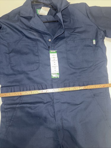 Tuta Liberty uomo MS blu navy YV21NV zip a scatto davanti 26” cucitura interna nuova con etichetta - Foto 9 di 9