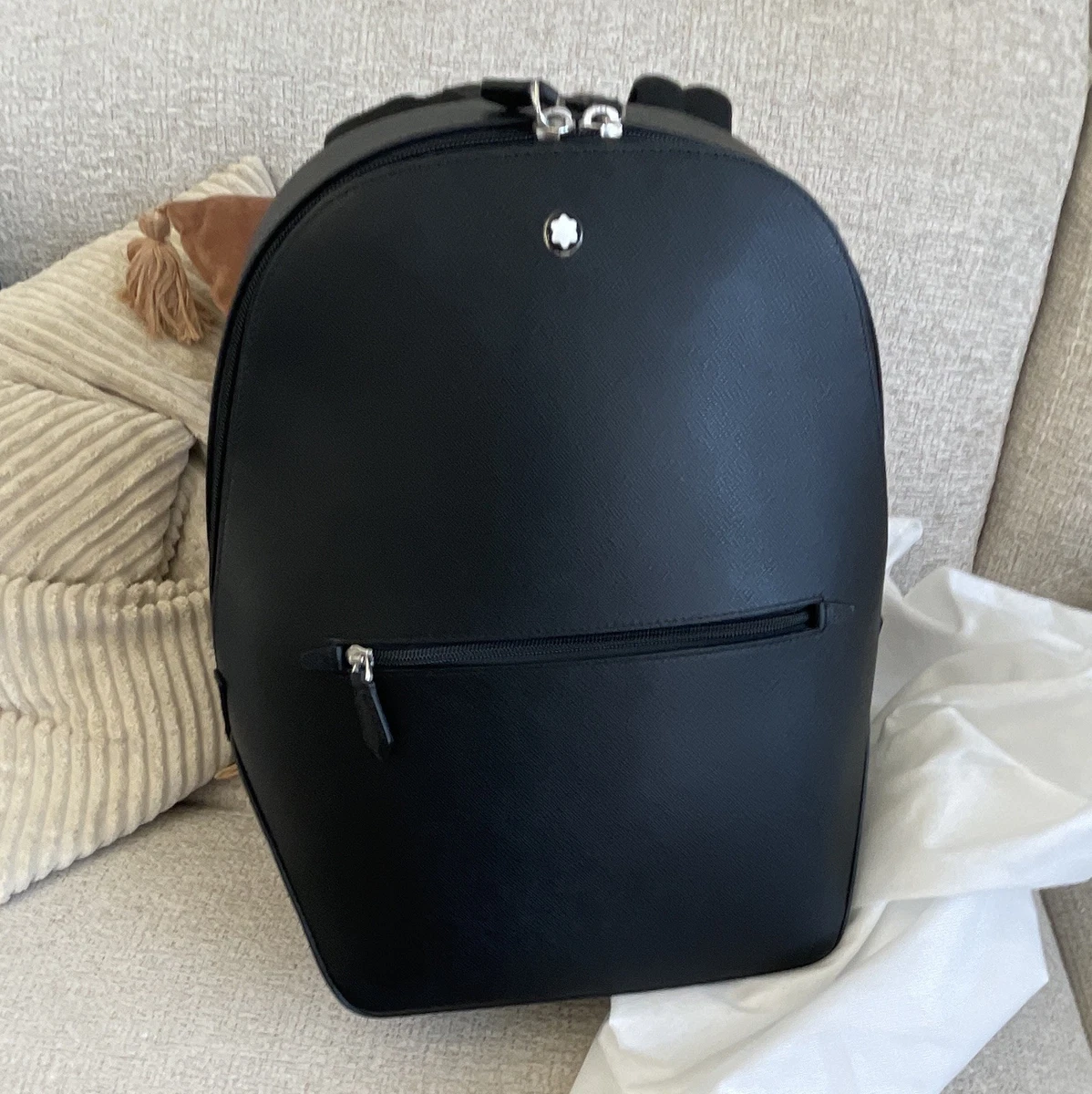 Montblanc Men's Leather Backpacks for sale | eBay