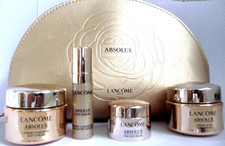 Lancome ABSOLUE Gift Set Worth £213 Soft + Rich + Eye Cream + Serum + Bag Travel