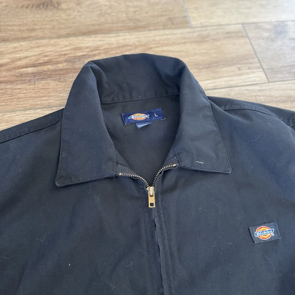 Vintage Dickies Black Work Jacket 90s - Image 2 of 4