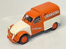 Norev 1:43 Scale 1958 Citroen 2CV AZU Van - Orangina