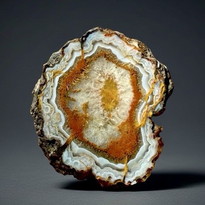 Rare Moroccan Orange Sun Plumes Carnelian Agate | Nomad Collected | High Atlas