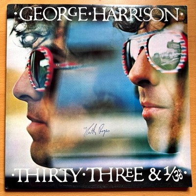 GEORGE HARRISON - 33 1/3 - LP - 1976 - UK pressing
