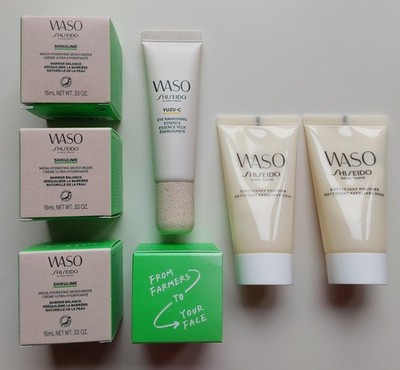 7 Kosmetik Proben Shiseido Waso Shikulime Cream Yuzu-C Eye Cream Soft-Cushy NEU