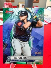 2025 Bowman's Best Cal Raleigh Green Mini-Diamond Refractor 66/99