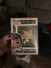 Funko Pop! Vinilo: Figura 287 Elvis Presley Traje de Faraón Colección Diamantes