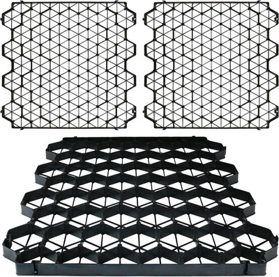 12 Units Permeable Pavers Gravel, Grass& Gravel Driveway System, Interlocked Pav