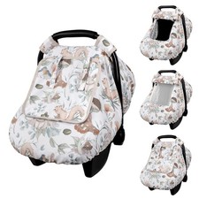Caruili Car Seat Cover Baby Girl Boy Warm Winter Carseat Mushroom Animals