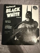 Batman Statue Black & White Tim Sale DC Direct First Edition Complete Box #4361