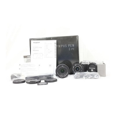Olympus PEN E-P7 Spiegellose Digitalkamera Body Shutter Count 347 Schwarz Japan