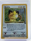 MEOWTH 2000 POKEMON BASE BLACK STAR PROMO HOLO #10 Q6233