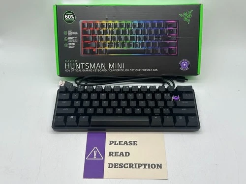 Razer Huntsman Mini 60% Gaming Keyboard READ