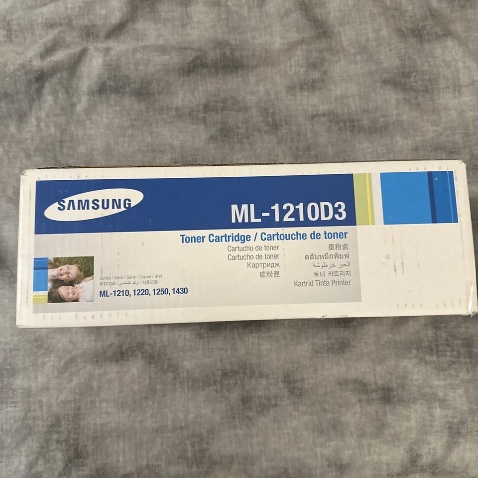 NOS-Samsung ML-1210D3 Toner Cartridge-OPEN BOX-CARTRIDGE STILL SEALED-FAST SHIP - Image 2 of 4