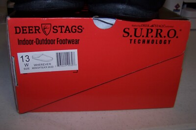 Deer Stags Men's Wherever Slipper Indoor-Outdoor Footwear SUPRO Technology 13W