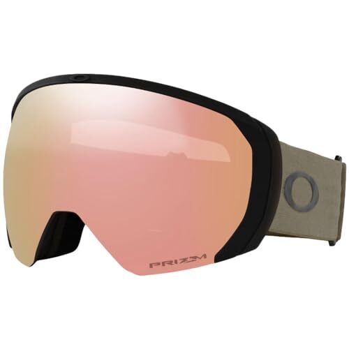 New Oakley Flight Path L Snow Goggles 2024 Warm Grey Prizm