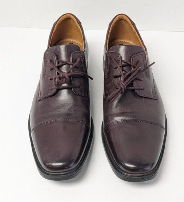 Clarks Tilden Cap Oxford, Wine Leather, Mens 9 M | eBay display picture 1