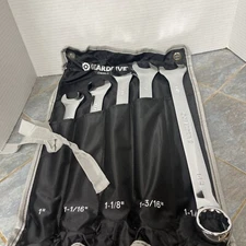 Geardrive 5-Piece Long Pattern Combination Wrench Set