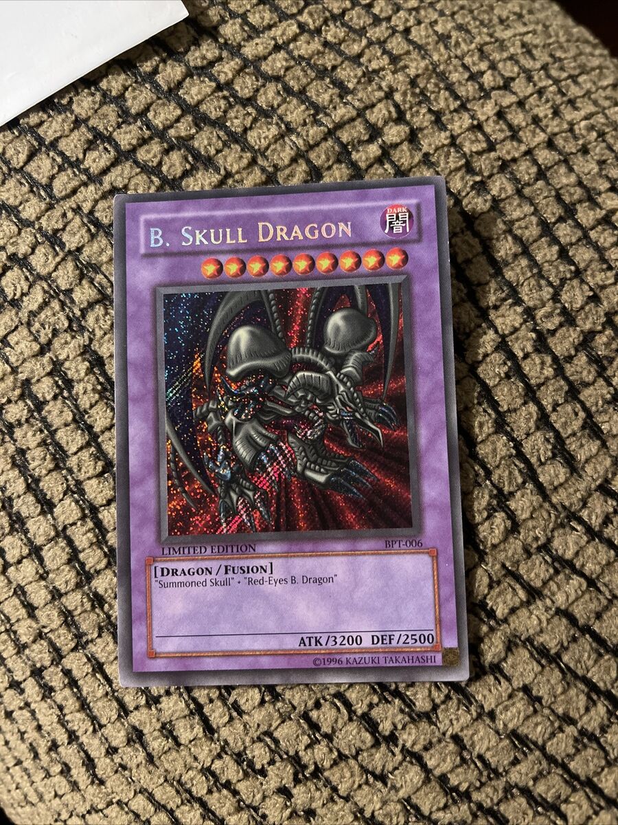 B. SKULL DRAGON BPT-006 Limited Edition Secret Rare | eBay B. SKULL DRAGON BPT-006 Limited Edition Secret Rare | eBay