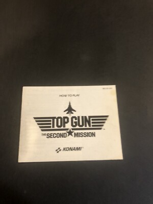 top gun second mission nes Manual