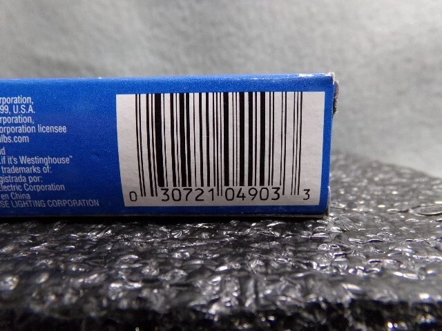 Westinghouse Quality #04903 Miniature 75W 120V G-9 Base T4 Light Bulbs - Image 3 of 3