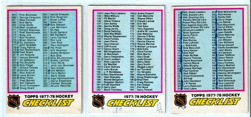1977-78 O-Pee-Chee OPC Near Complete Set 385/396 (DD) - GOOD - LOOK SCAN - Picture 3 of 8