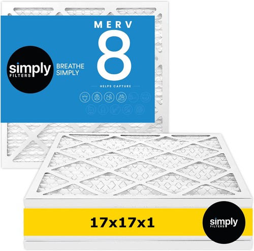 Simply Filters 17x17x1 MERV 8, MPR 600, Filtro aria HVAC forno CA - Foto 9 di 84