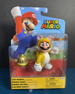 World of Nintendo Super Mario Cat Mario Action Figure with Super