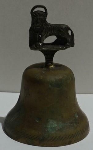 Rare vintage Antique Bell Foo Fu Dog Lion Finial - Picture 2 of 8