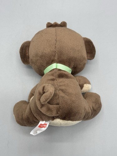 Fisher Price Monkey Green Brown Plush Snugamonkey Stuffed Animal Prestige Toy 6” - Picture 3 of 6