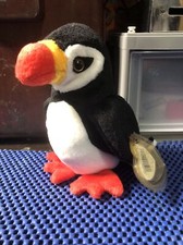 Ty Beanie Baby Puffer The Puffin 1997 Plush Stuffed Animal W Tags