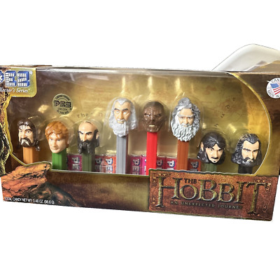 The Hobbit PEZ Candy & Dispensers - Unexpected Journey  #046384 OF 200,000 - NEW