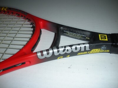 WILSON HYPER PRO STAFF 6.1 STRETCH OS 106 TENNIS RACQUET 4 3/8