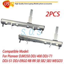 2 x Fader Fit Pioneer DJM350 DDJ400 DDJ-S1 DDJ-ERGO RB SB SB2 SB3 WEGO3 DCV1024