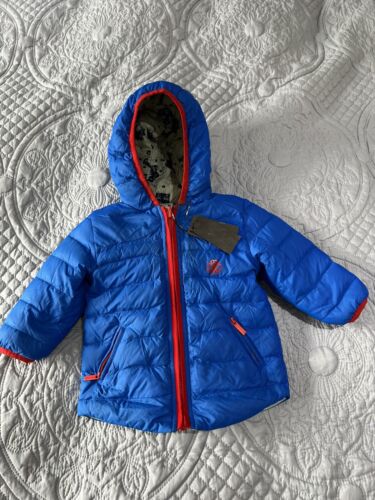 Roberto Cavalli Reversible Down Padded Jacket Baby Toddler Infant 12 Months - Foto 1 di 10