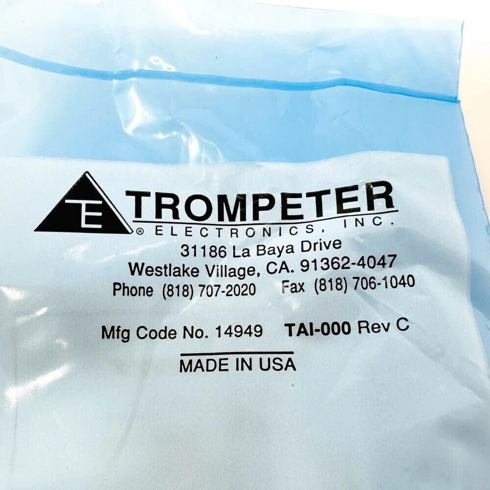 Trompeter TEI14949 Right Angle 70C 50C Large Body Series RF Coaxial Connector - Image 4 of 4