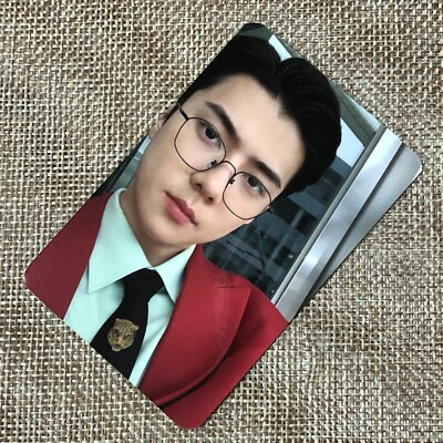 EXO SC SEHUN [ What A Life ] Official Photocard, 1st Mini Green