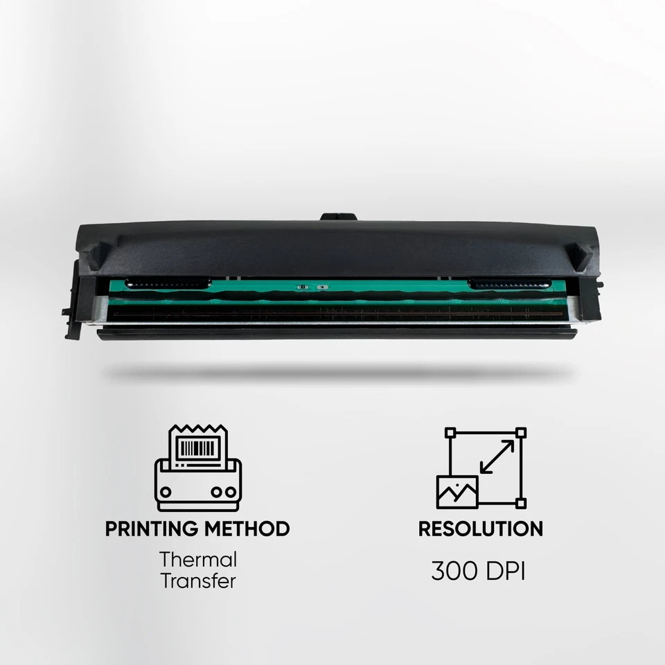 Cabezal de impresión Zebra 300 DPI genuino para impresoras térmicas ZD420T ZD620T ZD621T Foto 2 de 4