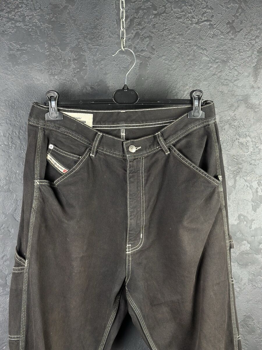 Vintage Diesel Y2K Multipocket Archive Military Jeans Pants Vintage Diesel Y2K Multipocket Archive Military Jeans Pants