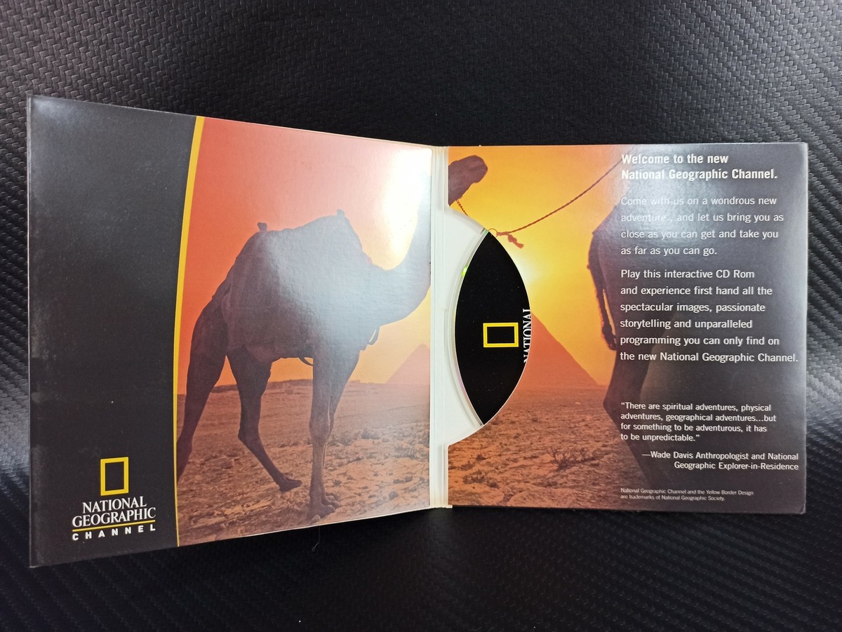 National Geographic 108 年　cd-Rom National Geographic 108 Years CD-ROM