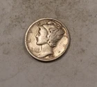1931-S Mercury Dime * Fine F * 90% Silver * XD842