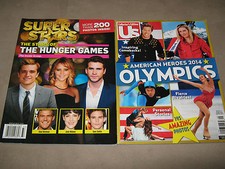 LOT 2  NEW ~ Us American Heroes 2014 OLYMPICS & SUPER STARS of The HUNGER GAMES